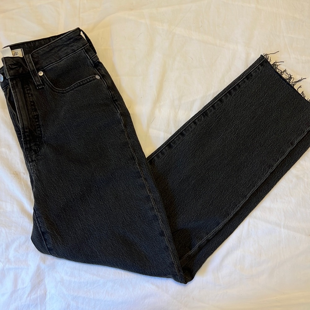 Never worn , Madewell curvy perfect vintage straight jean size 26